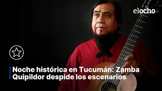 ZAMBA QUIPILDOR BIDS FAREWELL TO THE STAGE
