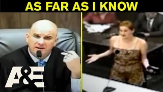 Judge Questions Defendant Over Potential Drug Use | Court Cam | A&E