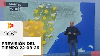 Weather forecast for Tuesday, September 22, 2026.