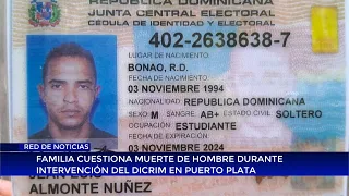 Family questions man's death during DICRIM operation in Puerto Plata