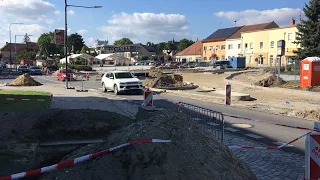 Stavba okružních křižovatek bude až do listopadu komplikovat dopravu