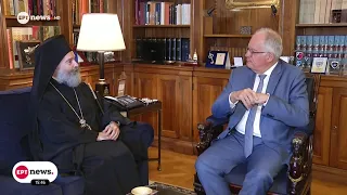 Συνάντηση του ΠτΔ με τον Αρχιεπίσκοπο Αυστραλίας