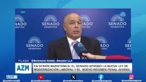 El Senado aprobó la nueva ley de modernización laboral y el nuevo régimen penal juvenil