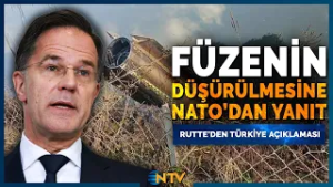 Son Dakika: İran'dan Atılan Füzenin Düşürülmesi ile İlgili NATO'dan Açıklama | NTV