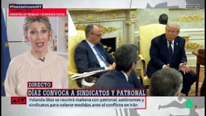 Yolanda Díaz carga contra las políticas "locas" de Trump y critica a Feijóo - Al Rojo Vivo