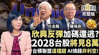 欣興反彈該加碼還是逃？亂進場恐接刀 台積電聯盟中砂甜 2028台股見8萬《鈔錢部署》盧燕俐 ft.杜金龍 羅瑤庭 20260910