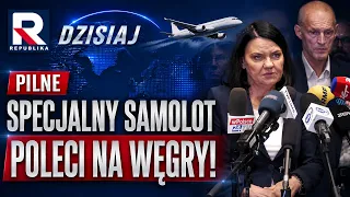 PILNE! Konferencja prasowa PRZED ODLOTEM SPECJALNEGO SAMOLOTU RZĄDOWEGO z warszawskiego Okęcia!