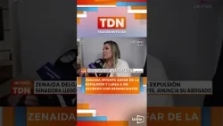 🔸Zenaida Delgado attempts to avoid expulsion.