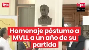 Instalan busto escultórico de Mario Vargas Llosa en Casa de la Literatura Peruana