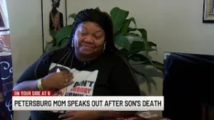 Petersburg mom speaks out after son's death