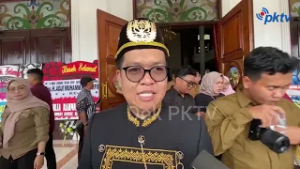 Wabup Kukar Hadiri Kaseh Selamat HUT Ke-75 Sultan Kutai