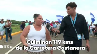 119 km of the Costanera Highway completed