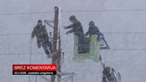 Posledice snegolom, februara 2026