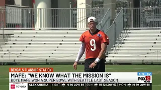 Bengals training camp day three