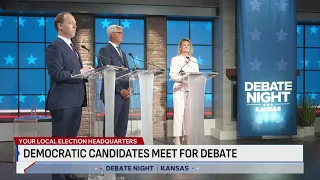 Democratic candidates for Kansas governor meet for debate