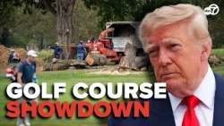 Trump attacks judge as legal battle over DC golf course intensifies