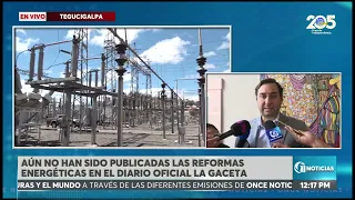 ENEE Manager explains reasons why energy reforms have not yet been published in La Gaceta