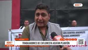 Trujillo: trabajadores de exFloresta atacan plantón
