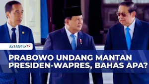 Prabowo Undang Mantan Presiden-Wapres Selasa Malam ini, Bahas Perang?
