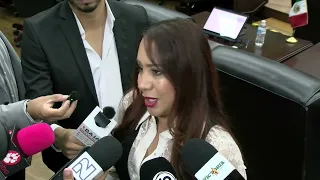 Sandra Amaya respalda gestión de Sheinbaum; reconoce retos en seguridad