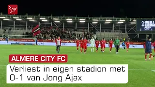 Almere City verliest thuis met 0-1 van Jong Ajax
