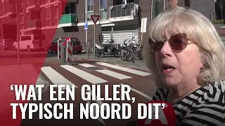 Gemeente plaatst prullenbak midden op fietspad