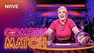 Max Pezzali che fa gli annunci al supermercato 😂 | Comedy Match