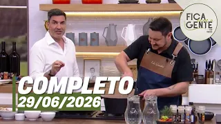 Fica com a Gente: Chef por um dia com Giulia Gam (29/06/26) | Completo