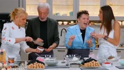 #JuanaExpress: vanilla and dulce de leche bars with Eduardo Blanco and Darío Lopilato