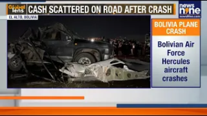 Bolivia Air Force Plane Crash In El Alto Kills 15, Dozens Injured | News9