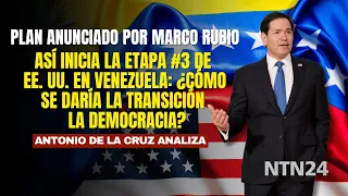 This is how the #3 stage of the US plan in Venezuela begins: how would the transition to democrac...