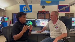 Guam, Rota bracing for Super Typhoon Bavi's passage