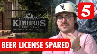 Kimbro's GM supports meeting after Franklin Beer Board spares license
