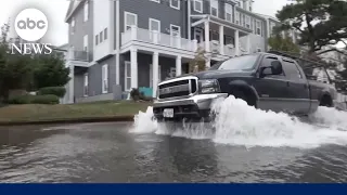 Nor'easter slams East Coast, bringing heavy rain and wind, coastal flooding