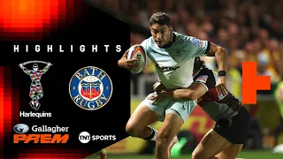 MAGICAL OPENING NIGHT WIN! 🤩 | Harlequins vs Bath | Gallagher PREM Rugby Highlights