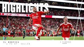Highlights | SL Benfica 5-0 St. Gallen | Europa League 2nd qualifying round