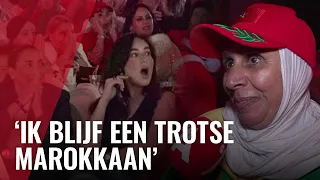 Marokkaanse fans teleurgesteld, maar trouw na verlies