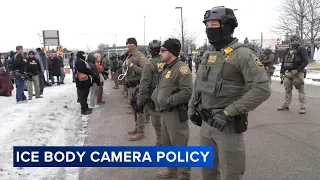 ICE will release body camera video only when seen in the agency's best interests, policy says