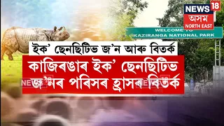 Kaziranga Protest | Kaziranga Eco sensitive Zoneৰ পৰিসৰ হ্ৰাসৰ দাবীৰে প্ৰতিবাদ কৰিছিল আছুৱে | N18V