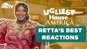 Retta's BEST Reactions | Ugliest House in America | HGTV