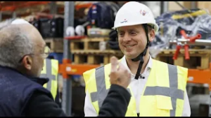 Première visite de terrain du nouveau ministre "novice" Laurent Hublet