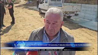 KATASTROFA E REZERVUARIT TE KASHARAJT, MBLIDHEN MINISTRAT DHE EKIPI INXHINIERIK