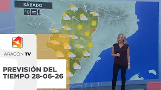 Weather forecast for Sunday, June 28, 2026