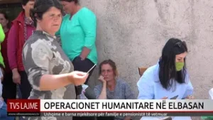 OPERACIONET HUMANITARE NË ELBASAN