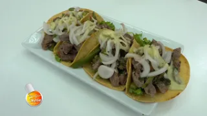 Tacos de Arrachera súper jugosos y llenos de sabor