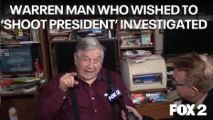 Warren man's threat to shoot Trump at meeting, gets visit from feds