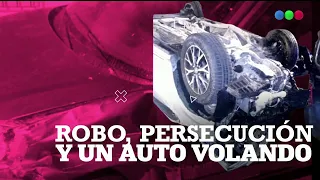 ROBO, PERSECUCIÓN, CHOQUE Y DESASTRE #ElNotidelaGente