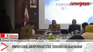South Sumatra Provincial Government and BPS Strengthen DTSEN to Reduce Misdirected Aid