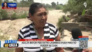 Pobladores de Chosica preocupados por incremento del caudal del río Rímac