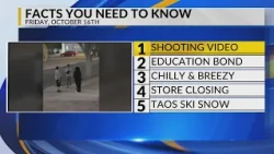 Deadly shooting, Education bond 3, Chilly and breezy, Furniture store closing, Snowmaking in Taos